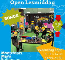 Extra open lesmiddag: Wo. 7 april
